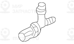 Штуцер системы охлаждения
BMW 17111707817