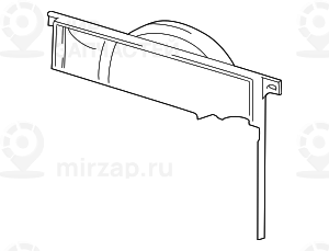 кожух вентилятора A=550MM
 BMW 17111723031