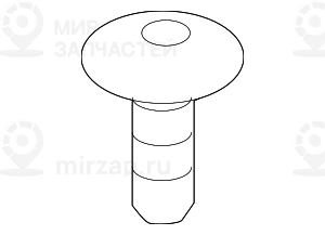 Винт (саморез) D6X40 ZNS3
 BMW 17117536972