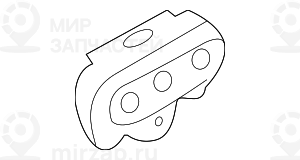 Резинометаллический Шарнир
 BMW 17117542516