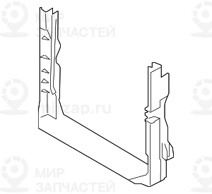 Кронштейн модуля
 BMW 17117631474