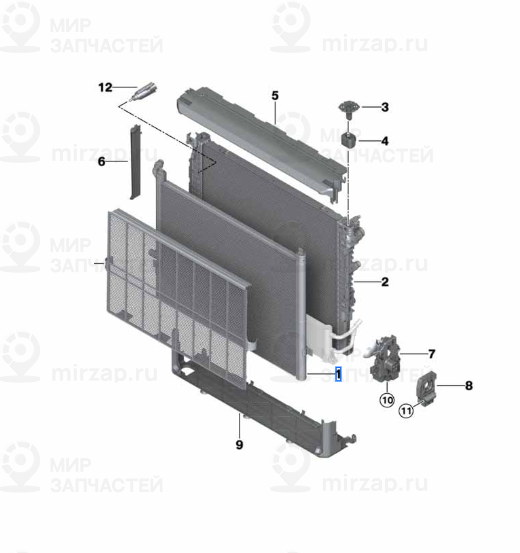 Kьhlmittelkьhler
 BMW 17118484639