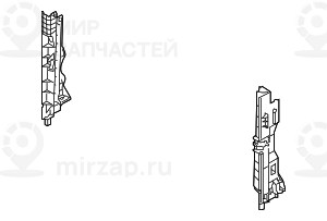 Кронштейн модуля л
 BMW 17118572188