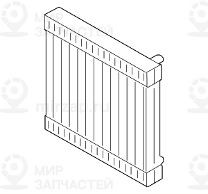 Ausgelagerter Kьhlmittelkьhler
 BMW 17118620207