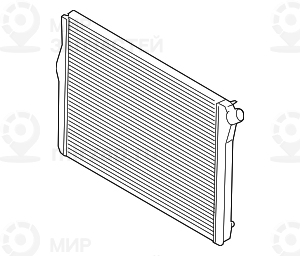 Kьhlmittelkьhler
 BMW 17118669005
