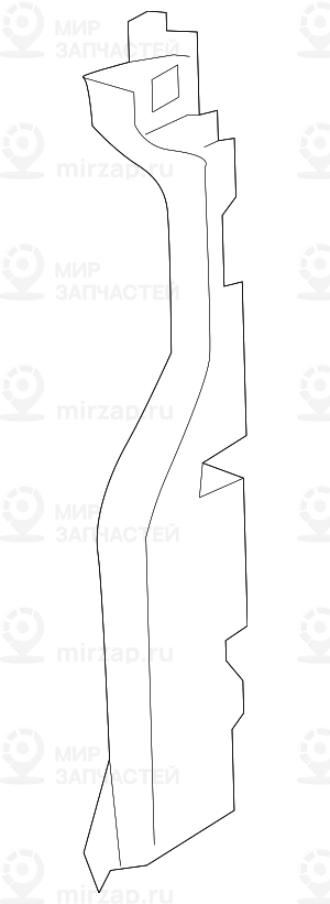 Abdeckung Links
 BMW 17118697889