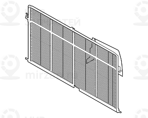 Steinschlagschutzgitter O
 BMW 17119468696