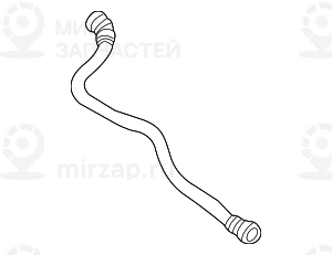 сливной трубопровод
 BMW 17127508015