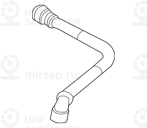 Возвратный шланг
 BMW 17127540667