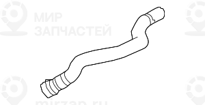 Шланг модуль охлаждения, низк.темп.-
 BMW 17127548203