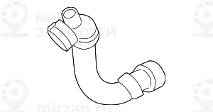 Шланг радиатор нж-термостат
 BMW 17127602294