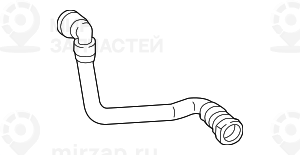 Schlauch Kьhlmittelkьhler-
 BMW 17127617374