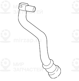 Schlauch Getriebeцl Wдrmetauscher
 BMW 17127617381