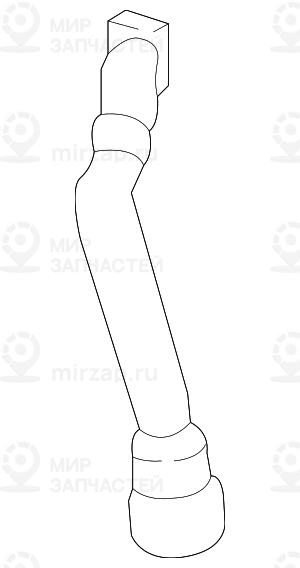 Шланг Радиатор Охлаждающей Жидкости-
 BMW 17127849686