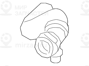 Schlauch Kьhlmittelkьhler-Motor
 BMW 17128602665