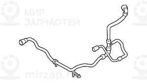 Шланг Радиатор Ож-Двигатель
 BMW 17128634283