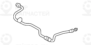 Kьhlmittelschlauch Kьhlmittelkьhler-
 BMW 17128662837