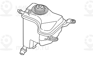 Расширительный бачок
 BMW 17137617362