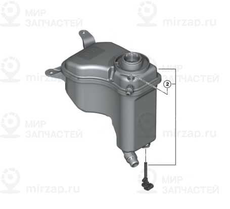Расширительный бачок
 BMW 17137640515