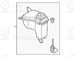 Расширительный бачок
 BMW 17138570079