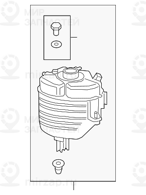 Ausgleichsbeh?lter
 BMW 17138610652