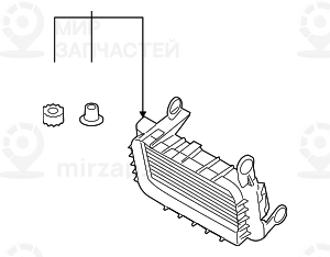 Масляный радиатор
 BMW 17217585717