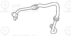 Трубопровод маслян. радиатора подвод
 BMW 17227535740