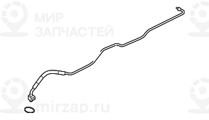 Подвод.трубопр.радиатора охл.масла КПП
 BMW 17227576385
