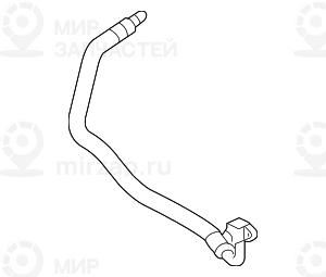 Трубопровод маслян. радиатора возврат
 BMW 17227578660