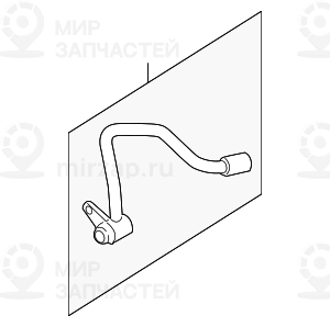 Трубопровод маслян. радиатора подвод
 BMW 17227592400