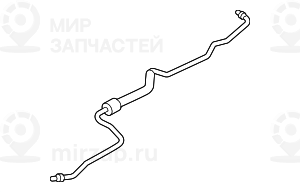 Трубопровод маслян. радиатора подвод
 BMW 17227619772