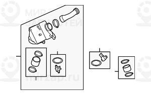 Охладитель наддувочного воздуха 1-4
 BMW 17517589469