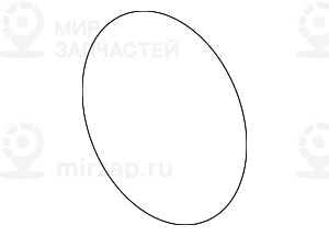 Круглая уплотнительная прокладка
 BMW 18107532220