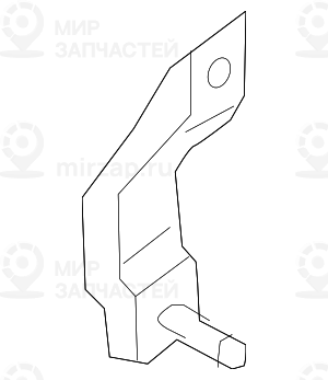 Кронштейн дополнит. глушителя П Зд
 BMW 18207576352