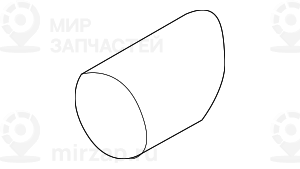 Насадка на выпуск.трубу alu-look
 BMW 18307633312