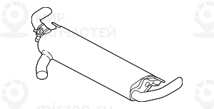 Дополнительный Глушитель Зд С Заслонкой
 BMW 18307935430