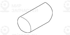 Ремонтная насадка на выхлопную трубу CHROM
 BMW 18308508232
