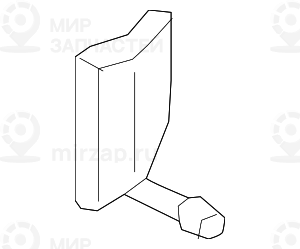 Halter Nachschalldдmpfer Vorn
 BMW 18308582062
