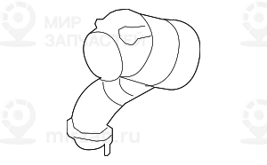 Оборотный первичный катализатор цил.1-4
 BMW 18327645234