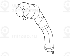 Оборотный первичный катализатор цил.5-8
 BMW 18327645235