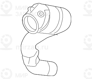 Оборот.деталь Катализат.рядом С Двигат.
 BMW 18328681200