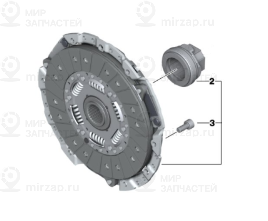 Комплект деталей сцепления
 BMW 21212284034