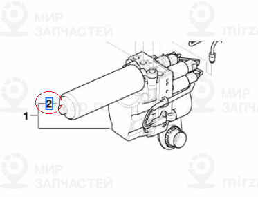 Пневмоаккумулятор
 BMW 21532229716