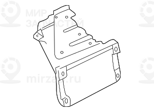 Передний лонжерон П
 BMW 22116752648