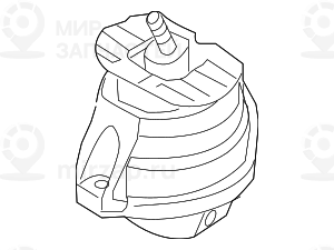 Резинометаллический шарнир
 BMW 22116760330