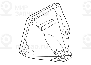 Передний лонжерон Л
 BMW 22116761111