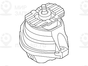 Резиновая Подушка Л
 BMW 22116762607
