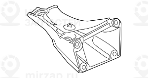 Передний лонжерон в сборе П
 BMW 22116772154