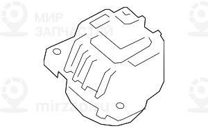 Резиновая подушка П
 BMW 22116777374