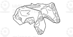 Несущий кронштейн двигателя П
 BMW 22116777606